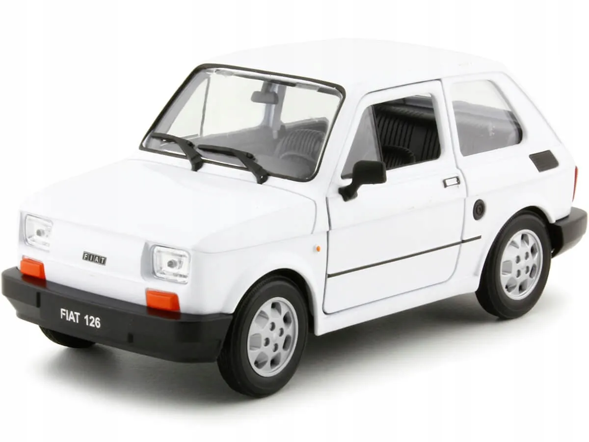 Fiat 126p - model w skali 1:21