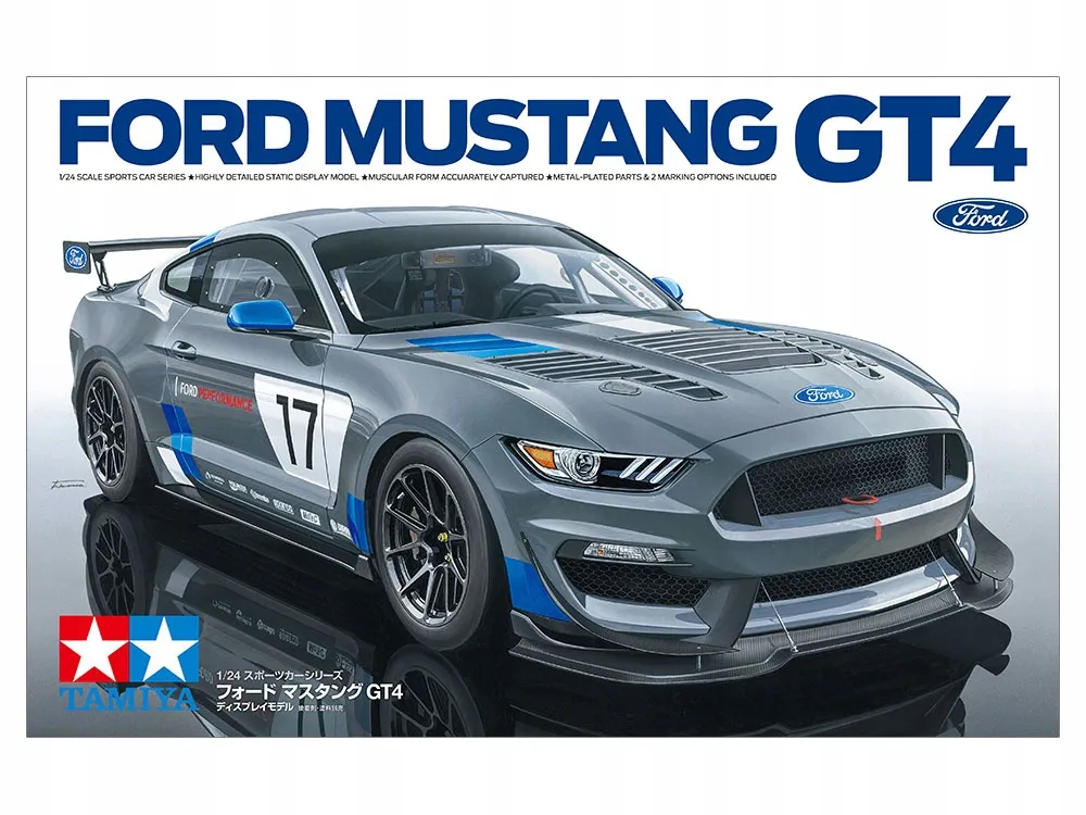 Ford Mustang GT4 model 24354 Tamiya