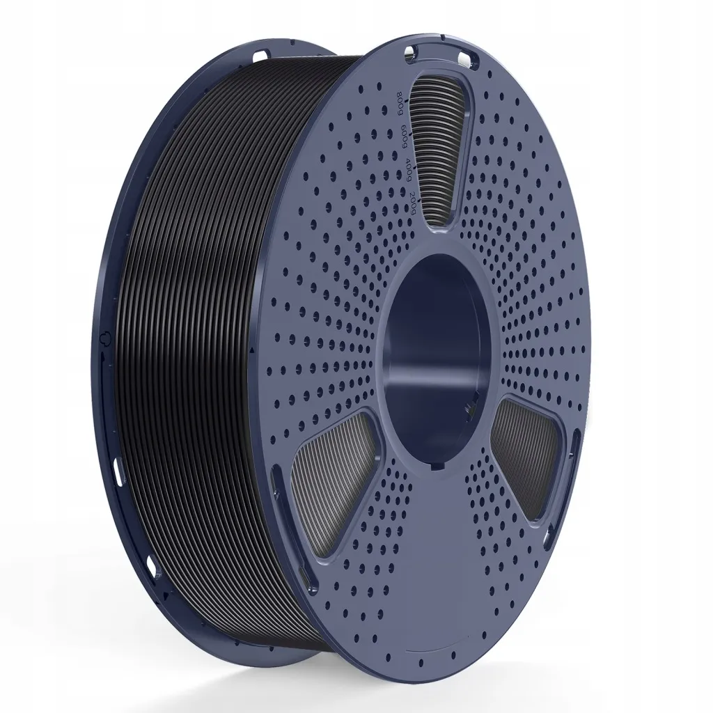 FILAMENT SUNLU 1.75 mm PLA+ Plus Black Czarny 1kg