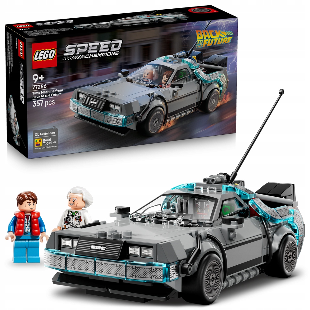 EGO SPEED CHAMPIONS 77256 Wehikuł czasu z Powrót + GRATIS KATALOG PDF
