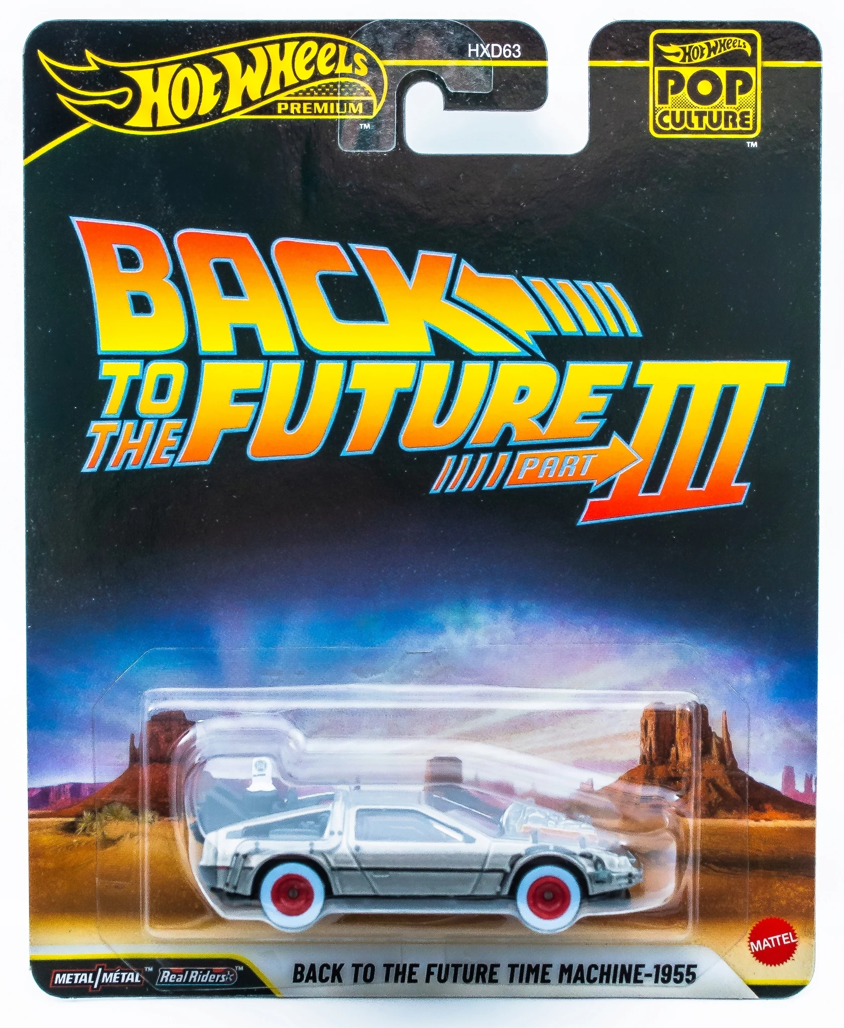HOT WHEELS PREMIUM POP CULTURE BACK TO THE FUTURE III