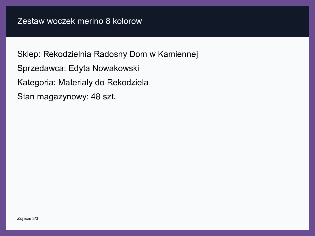 Zestaw włóczek merino 8 kolorów